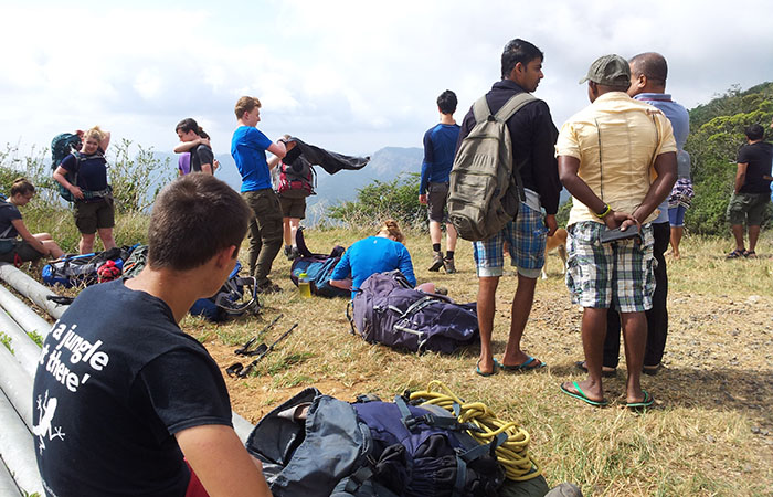 Trek in Knuckles Mountains 